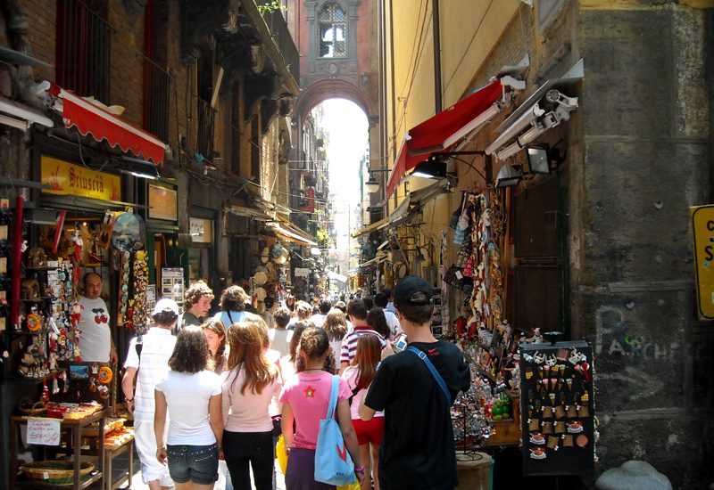 Historic centre of Naples + Underground of naples guided tour