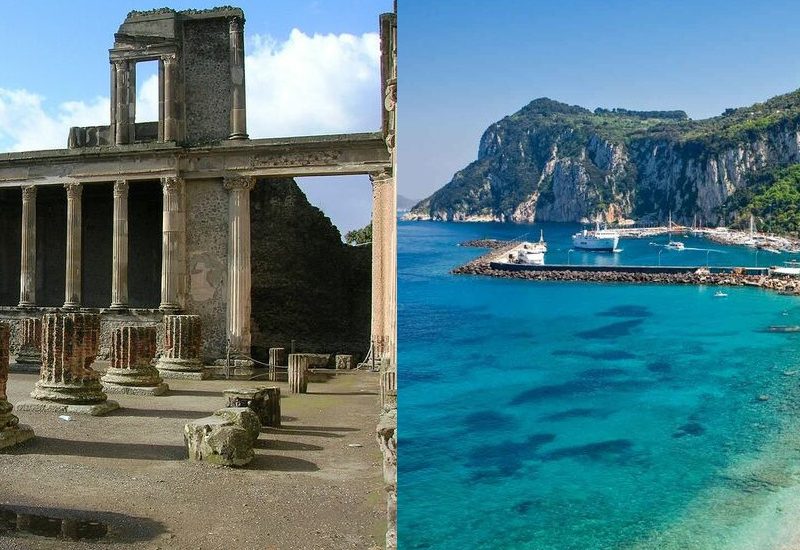 Capri and Pompeii combined guided tour
